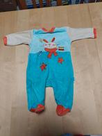 Warme pyjama/kruippakje konijn maat 68, Kinderen en Baby's, Babykleding | Maat 68, Nacht- of Onderkleding, Gebruikt, Jongetje of Meisje