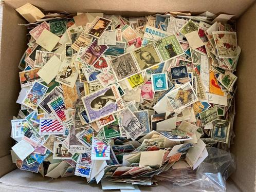 Doos afgeweekte zegels....., Postzegels en Munten, Postzegels | Volle albums en Verzamelingen, Ophalen of Verzenden