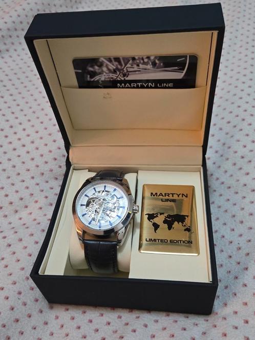 Montre neuve automatique martyn line, Handtassen en Accessoires, Horloges | Heren, Nieuw, Zakhorloge, Overige merken, Ophalen of Verzenden