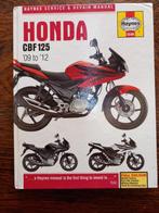 Haynes HONDA CBF 125, Ophalen of Verzenden, Zo goed als nieuw, Haynes