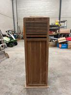 Brievenbus in teak, Tuin en Terras, Ophalen, Zo goed als nieuw, Hardsteen, Staande brievenbus