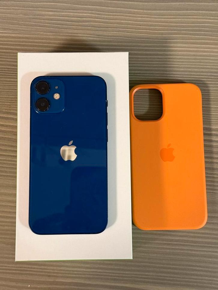 iPhone 12 mini 256 GB, Telecommunicatie, Mobiele telefoons | Apple iPhone, Zo goed als nieuw, 256 GB, iPhone 12 Mini, Blauw, Ophalen