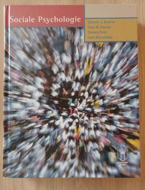 Sociale Psychologie (668 p.) Sharon Brehm e.a., Boeken, Psychologie, Gelezen, Sociale psychologie, Ophalen of Verzenden