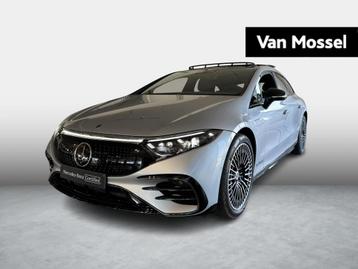 Mercedes-Benz EQS 450+ AMG Line + PANORAMISCH DAK + AIRMATIC, Autos, Argent ou Gris, Achat, Carnet d'entretien, 5 places
