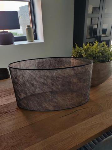 Nieuwe Light & living ovale grote lampenkappen 2 stuks.  beschikbaar voor biedingen