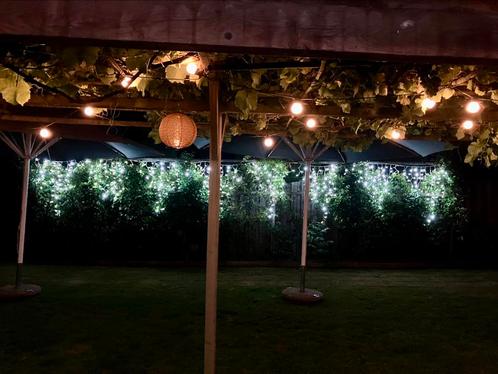 Feestverlichting - professioneel - 4m/8m, Tuin en Terras, Buitenverlichting, Zo goed als nieuw, Overige typen, Minder dan 50 watt