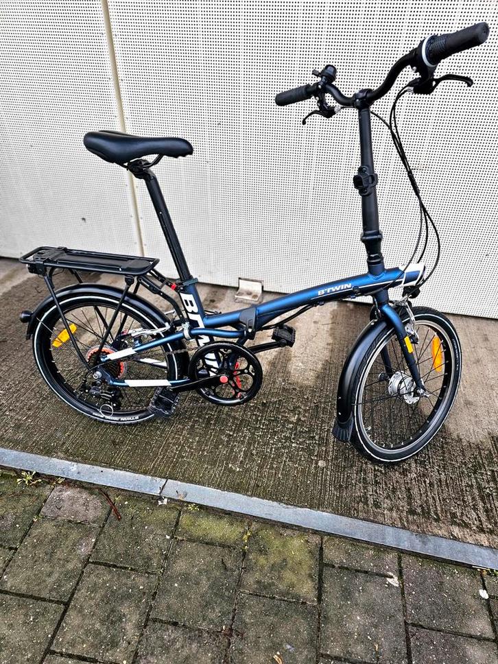 Vélo Pliable Btwin Tilt 500., Vélos & Vélomoteurs, Vélos | Vélos pliables, Comme neuf, Autres marques, 18 à 20 pouces, Totalement pliable