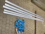 vliegtuigrail, bevestigingrail bestelwagen 12M + sjorogen, Ophalen, Gebruikt