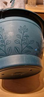 Hangende bloempot, Jardin & Terrasse, Pots de fleurs, Comme neuf, Synthétique, 25 à 40 cm, Jardin