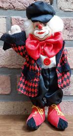 Clown - Keramieken hoofd - Gilde handwerk, Ophalen of Verzenden, Zo goed als nieuw, Mens