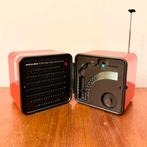 RADIO VINTAGE BRIONVEGA CUBO TS512 FM ROOD ZELDZAAM 1987, Antiek en Kunst, Verzenden