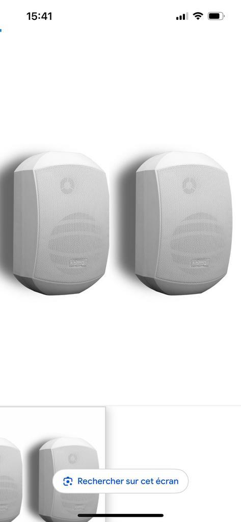 Biamp Systems MASK4CT (LA PAIRE - BLANC), Audio, Tv en Foto, Luidsprekerboxen, Overige merken, Ophalen of Verzenden