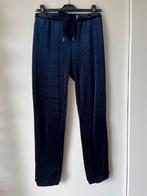 Blauwe fluwelen broek Zara maat S, Blauw, Zara, Ophalen of Verzenden, Maat 36 (S)