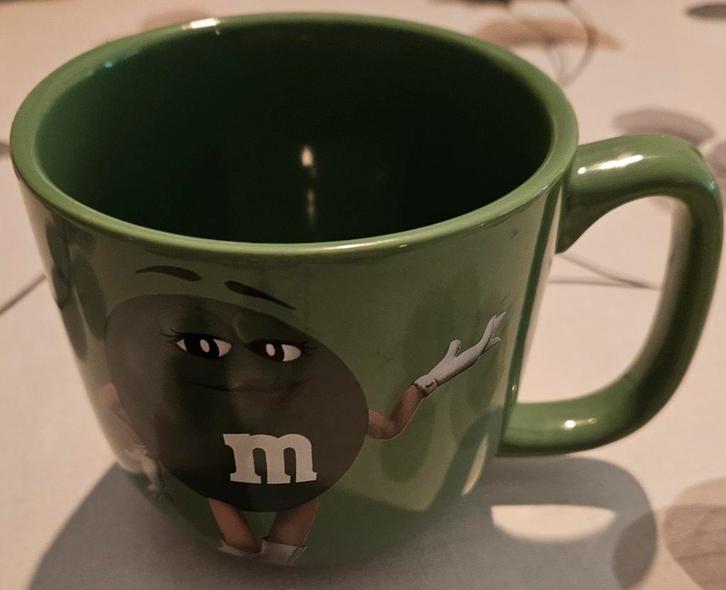 Mug vert M&M
Il s'agit d'un M&M's vert original, Collections, Marques & Objets publicitaires, Enlèvement ou Envoi