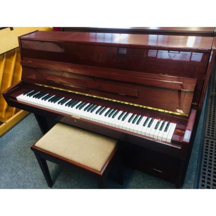 Carl Ebel 127 (buffetpiano + kruk) - ook huur mogelijk, Muziek en Instrumenten, Piano's, Zo goed als nieuw, Piano, Overige kleuren