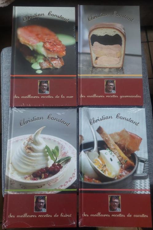 Lot 4 Livres cuisine neufs Christian Constant Masterchef, Livres, Livres de cuisine, Neuf, Entrées et Soupes, Plat principal, Tapas, Snacks et Dim Sum