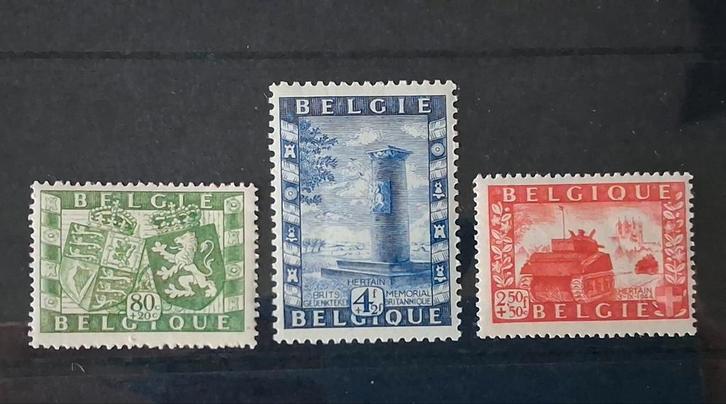 België OBP 823 - 825 postfris jaar 1950, Postzegels en Munten, Postzegels | Europa | België, Postfris, Ophalen of Verzenden