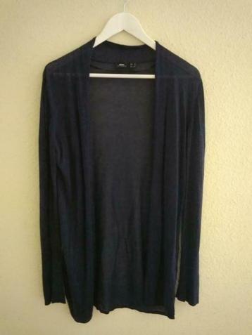 Lange elegante vest MEXX donkerblauw maat M - beschikbaar voor biedingen