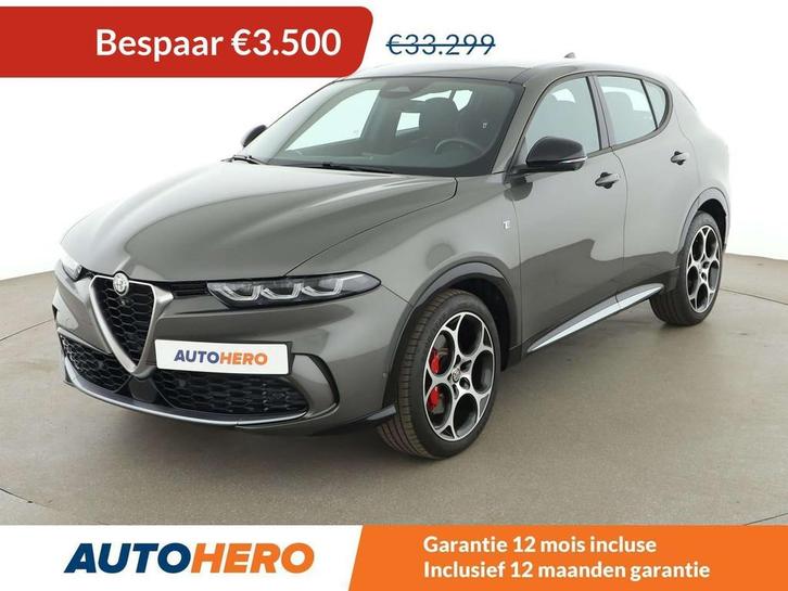 Alfa Romeo Tonale 1.5 VGT Ti (bj 2023, automaat), Auto's, Alfa Romeo, Te koop, Tonale, 360° camera, ABS, Achteruitrijcamera, Adaptive Cruise Control