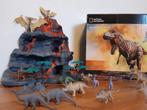 Speelset dinosaurussen National Geographic (vulkaan+figure, Verzamelen, Zo goed als nieuw, Ophalen