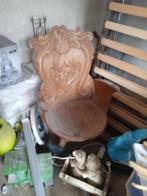 Antieke gegraveerde stoel, Antiek en Kunst, Antiek | Meubels | Stoelen en Sofa's, Ophalen