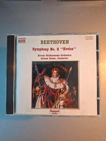 Cd. Beethoven.  Symphony no. 3.  beschikbaar voor biedingen
