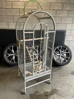 Parkieten of papegaai kooi - vogelkooi, Dieren en Toebehoren, Ophalen, Zo goed als nieuw, Hout, Vogelkooi