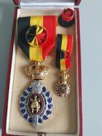 Belgische militaire medaille, Verzamelen, Militaria | Algemeen, Ophalen of Verzenden, Overige soorten, Lintje, Medaille of Wings