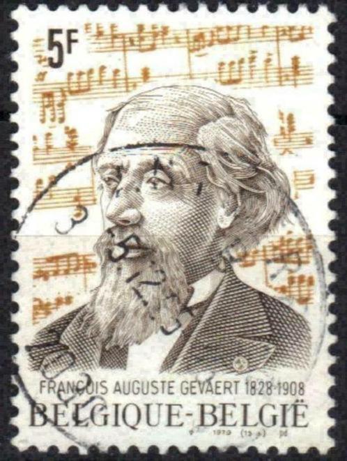 Belgie 1979 - Yvert 1956/OBP 1951 - Muziek (ST), Postzegels en Munten, Postzegels | Europa | België, Gestempeld, Muziek, Gestempeld