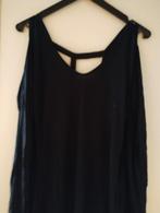 Zwarte blouse met lange mouwen/blote schouders m. L, Kleding | Dames, Ophalen of Verzenden, Zo goed als nieuw