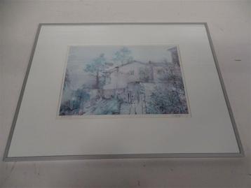 A5577 Mooi pastel kleuren litho van C. Boen beschikbaar voor biedingen