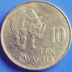 ZAMBIA: 10 KWACHA 1982 KM 32 alm.UNC, Postzegels en Munten, Munten | Afrika, Verzenden, Zambia, Losse munt