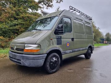 Renault Master T33 (Ex Armée Belge) avec CT et demande immat