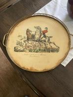 Dienschotel met paarden, Ophalen