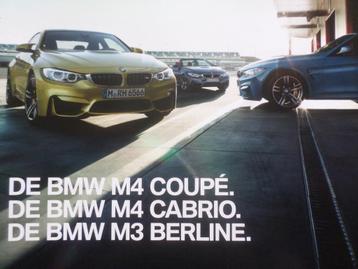 Brochure de la BMW M4 Coupé et Cabriolet 2015