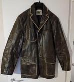 Leren Jas, Kleding | Heren, Ophalen, Zo goed als nieuw, Maat 52/54 (L), Bruin