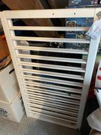 Lit cage blanc avec matelas à donner., Ophalen, Gebruikt, Matras