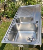 2 spoelbakken  Franke inox & Ikea porselein, Huis en Inrichting, Keuken | Keukenelementen, Ophalen