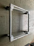 Twee metalen frames 90 x 87cm, Utilisé, Enlèvement ou Envoi
