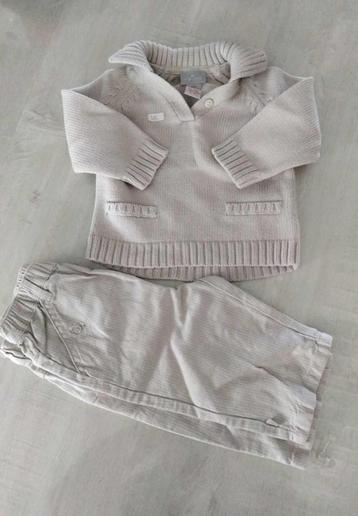 Set bébé garçon Cyrillus taille 68, Enfants & Bébés, Garçon, Cyrillus, Enlèvement ou Envoi, Ensemble