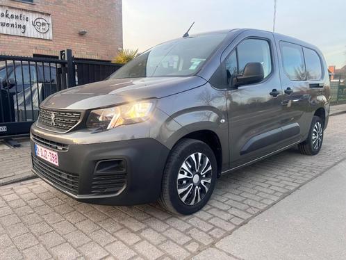 Peugeot Partner 1.5 BlueHDi L2 5 plaatsen lichte vracht, Auto's, Peugeot, Bedrijf, Te koop, Partner, ABS, Airbags, Airconditioning