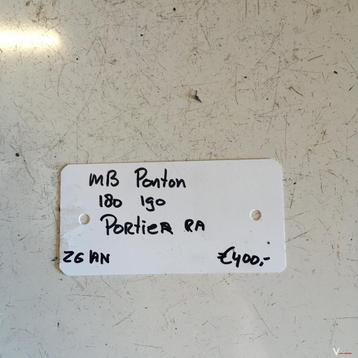 Mercedes Ponton 180 190 Portier Rechtsachter beschikbaar voor biedingen