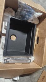 Blanco Etagon B500-U Spoelbak Zwart, Ophalen, Zwart, Nieuw, 50 tot 100 cm