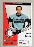VOETBAL TEAM CARD FEYENOORD SPELER DOELMAN JUREK DUDEK, Ophalen of Verzenden