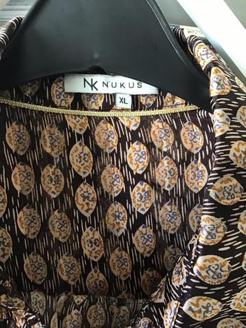 Nukus blouse maat 44 hippe toffe blouse beschikbaar voor biedingen