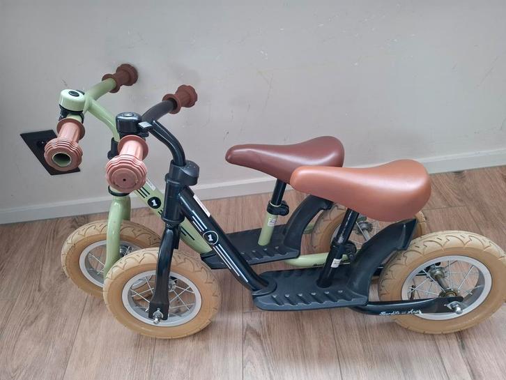 2 loopfietsjes Bandits and Angels, Kinderen en Baby's, Speelgoed | Buiten | Voertuigen en Loopfietsen, Zo goed als nieuw, Loopfiets