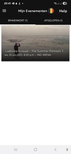 Ludovic Einaudi  2 tickets tekoop. Voor 25juni, Tickets en Kaartjes