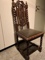 4 oude eiken stoelen, Ophalen