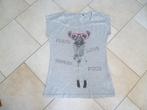 t-shirt gris taille S, Taille 36 (S), Sans manches, Porté, Enlèvement ou Envoi