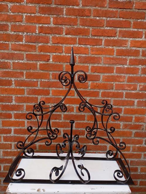Mooi Oud Smeedijzeren Tuinornament.. AFGEPRIJSD.., Tuin en Terras, Tuinwanddecoratie, Zo goed als nieuw, Ophalen